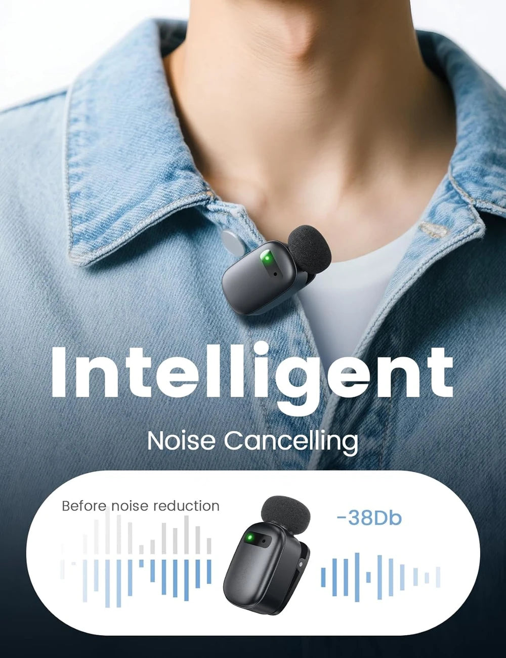 Wireless Dual Lavalier Microphone System