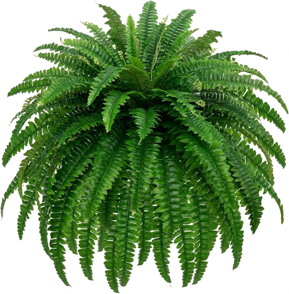 Large Artificial Boston Fern Bush