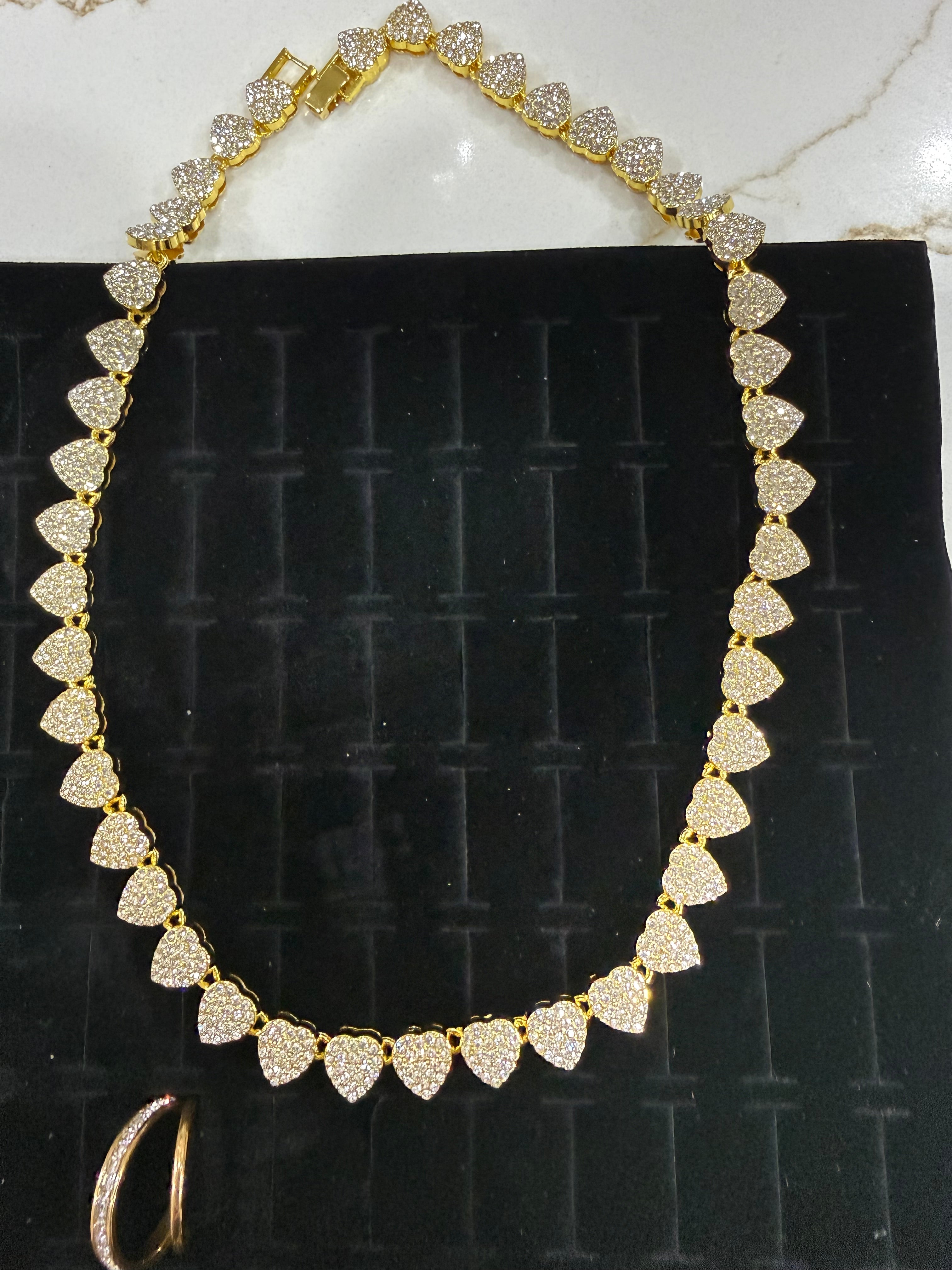 Crystal Heart Necklace