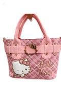 Hello Kitty Plaid Handbag