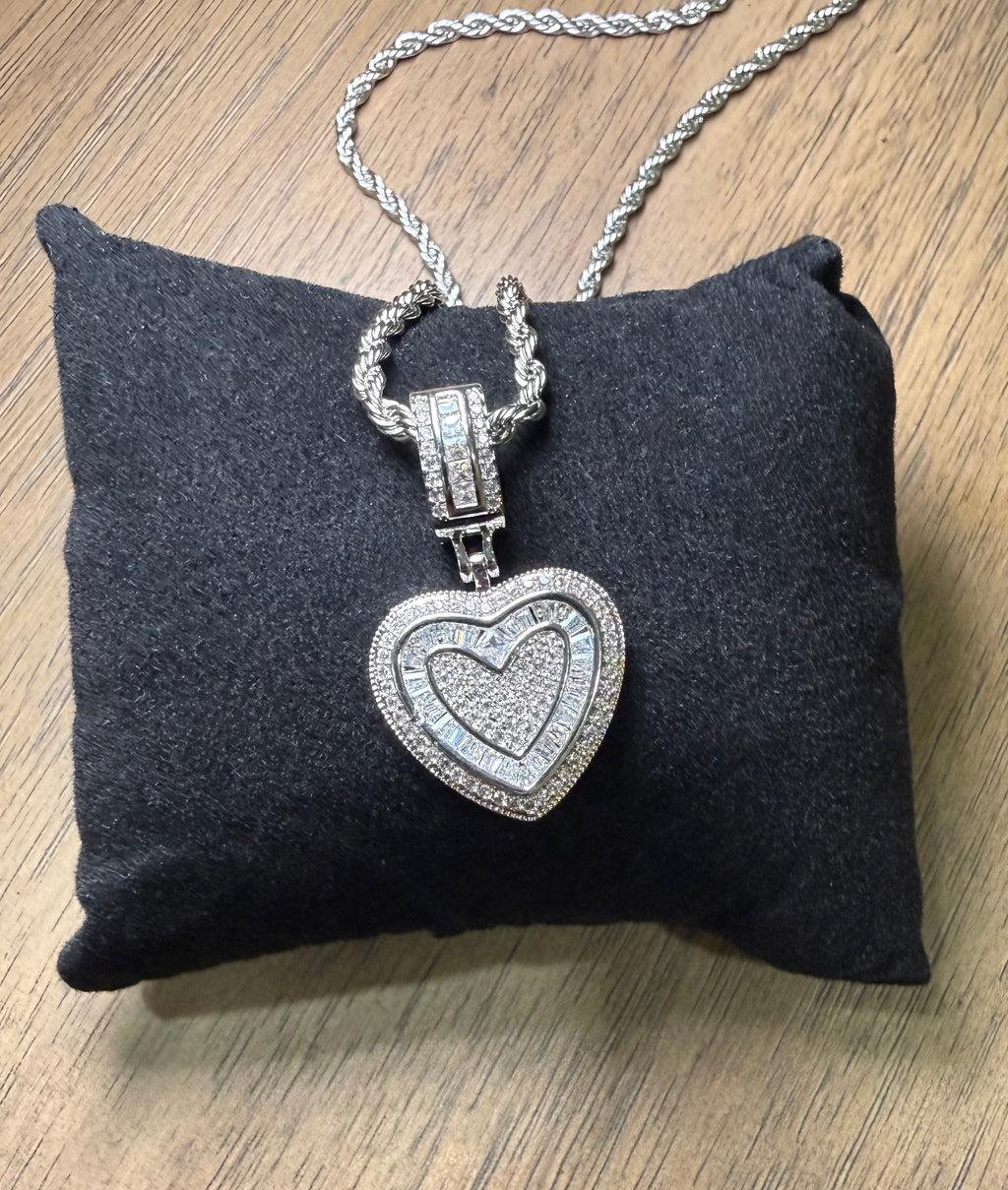 Twisted Heart Necklace