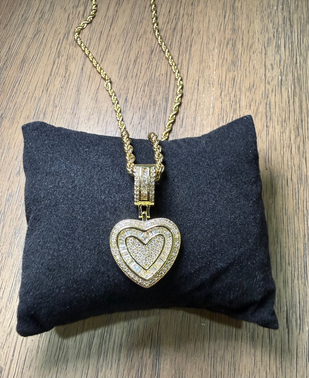 Twisted Heart Necklace