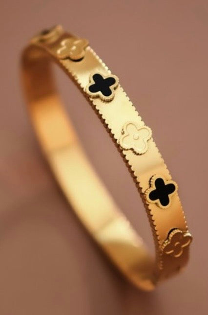 18K Gold Plated Waterproof Stainless Steel Bracelet