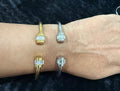 18K Gold Plated Bangle Bracelet
