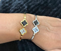 Clover Bangle Bracelet
