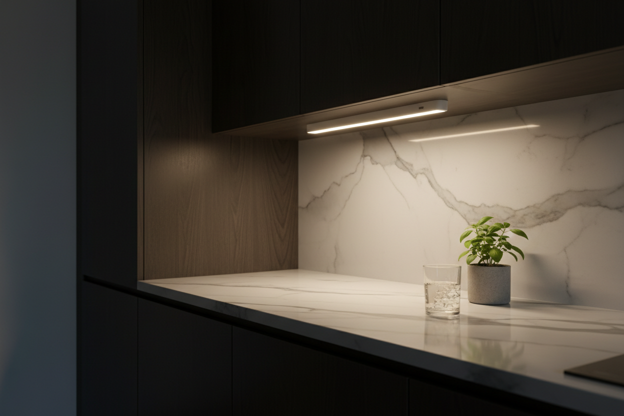 Motion Sensor Light Wireless LED Night Light Type C Rechargeable Light Cabinet Wardrobe Lamp Staircase Backlight For Kitchen LED